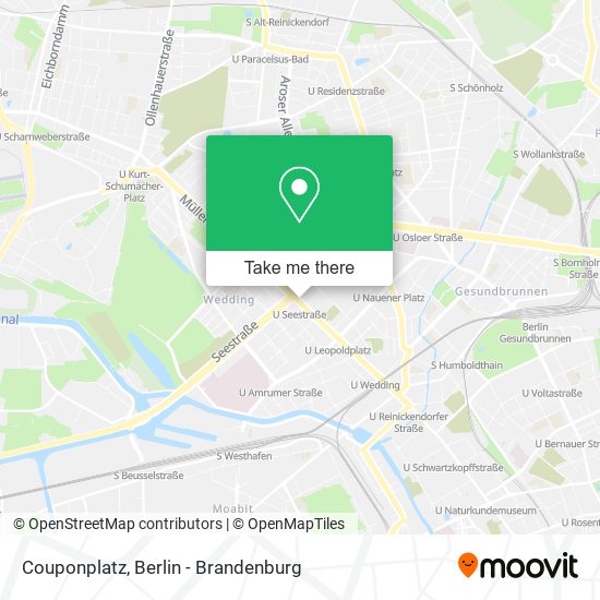 Couponplatz map