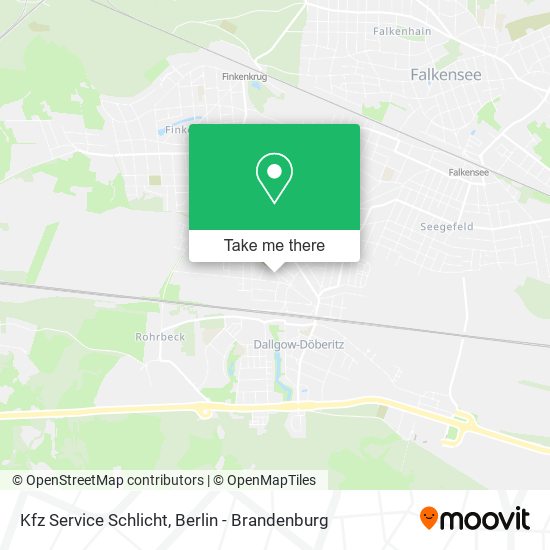 Kfz Service Schlicht map