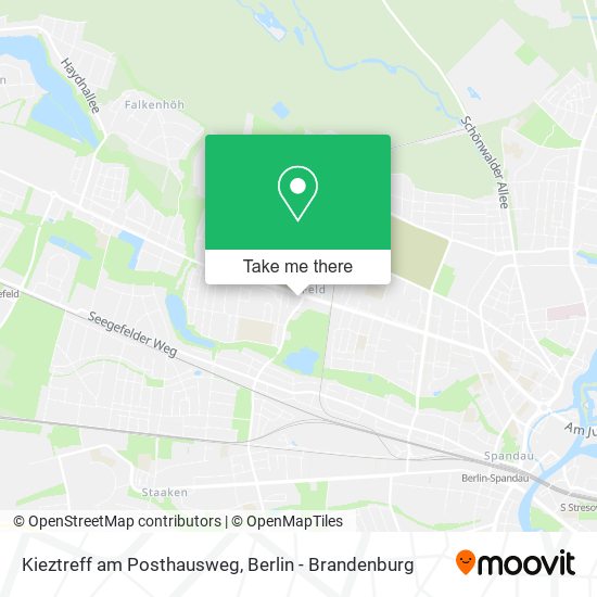 Kieztreff am Posthausweg map