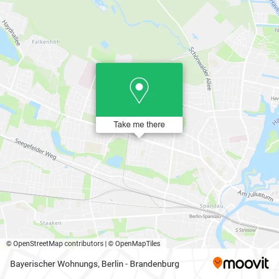 Bayerischer Wohnungs map