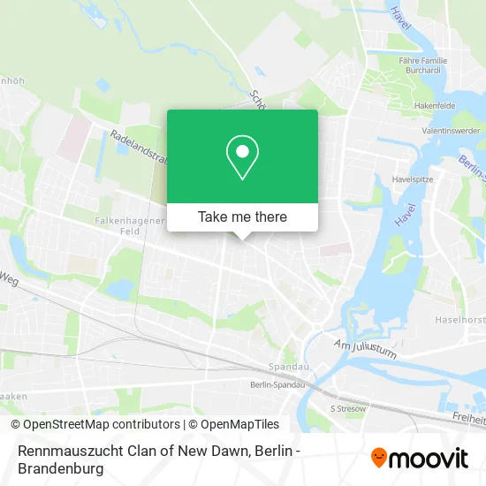 Rennmauszucht Clan of New Dawn map