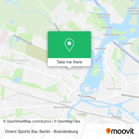 Карта Orient Sports Bar