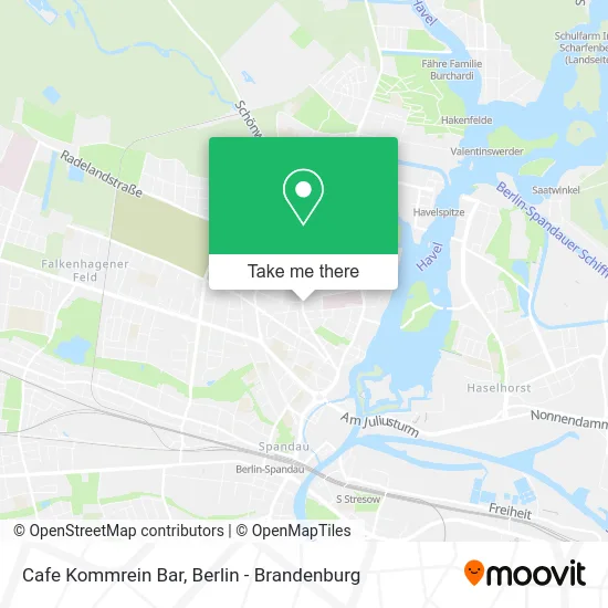 Карта Cafe Kommrein Bar