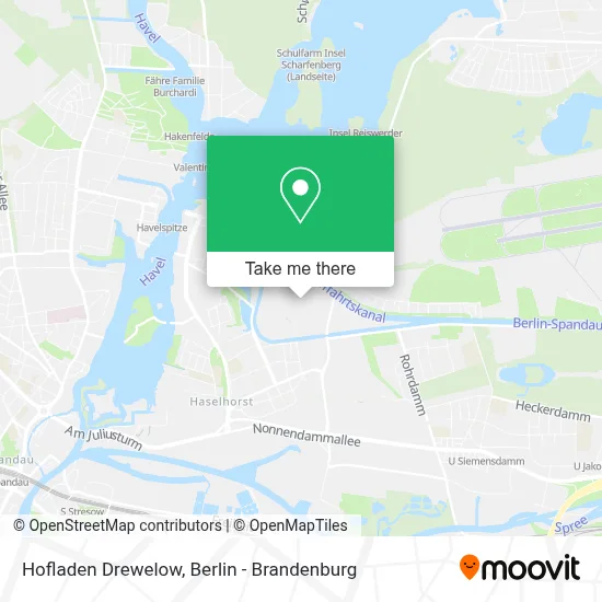 Hofladen Drewelow map