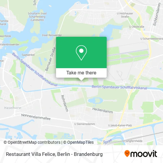 Карта Restaurant Villa Felice