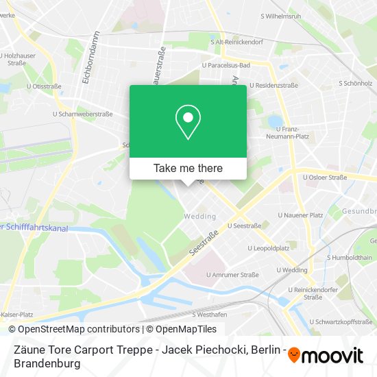 Zäune Tore Carport Treppe - Jacek Piechocki map