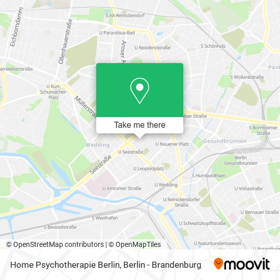 Home Psychotherapie Berlin map