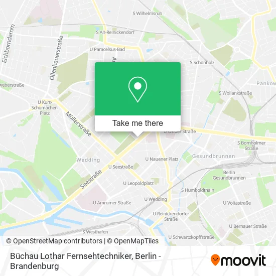 Büchau Lothar Fernsehtechniker map
