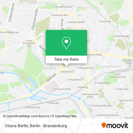 Vitaris Berlin map