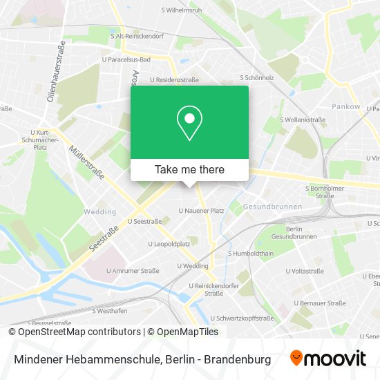 Mindener Hebammenschule map