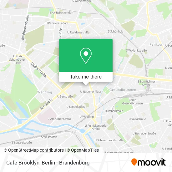 Карта Café Brooklyn