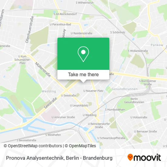 Карта Pronova Analysentechnik