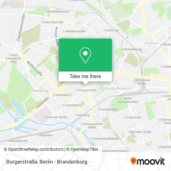 Карта Burgerstraße