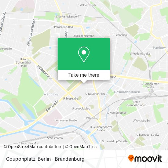 Couponplatz map