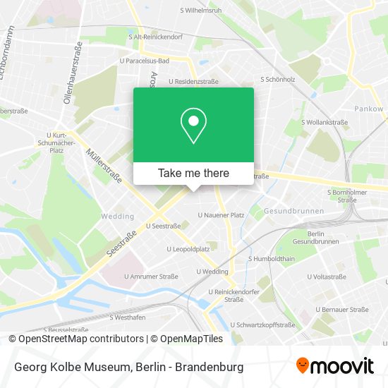 Georg Kolbe Museum map