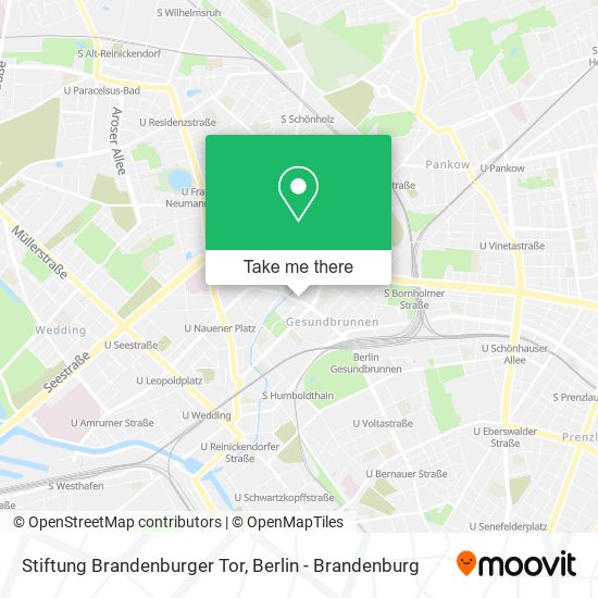 Stiftung Brandenburger Tor map