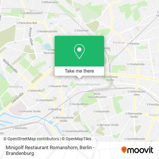 Карта Minigolf Restaurant Romanshorn