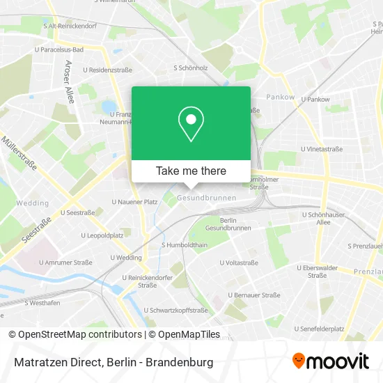 Карта Matratzen Direct