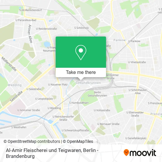 Al-Amir Fleischerei und Teigwaren map