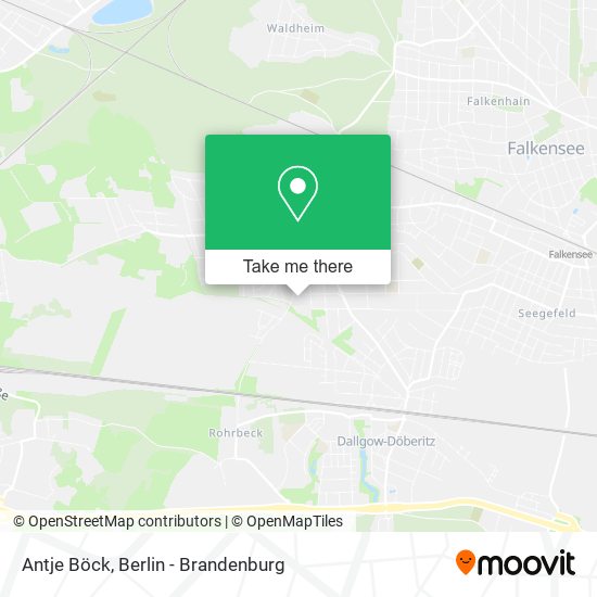 Antje Böck map