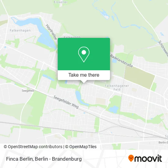 Карта Finca Berlin