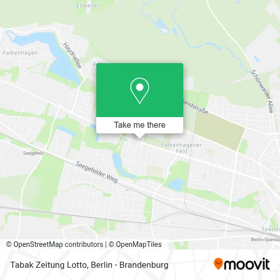 Tabak Zeitung Lotto map