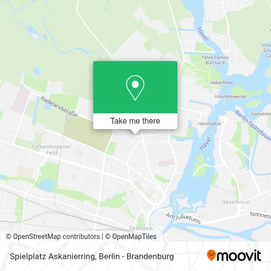 Spielplatz Askanierring map