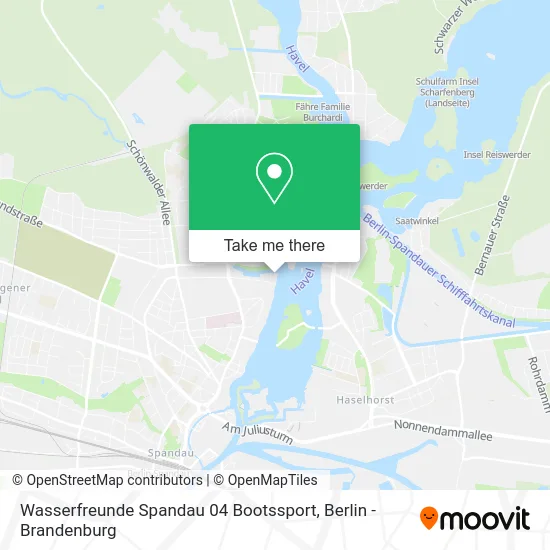 Карта Wasserfreunde Spandau 04 Bootssport