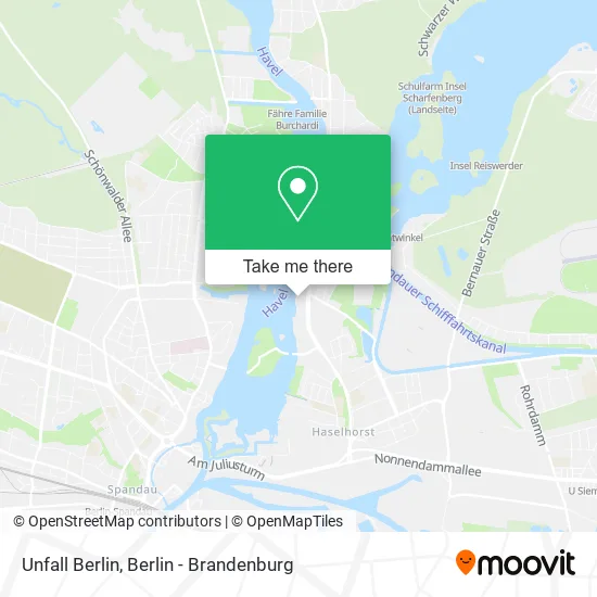 Карта Unfall Berlin