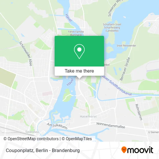 Couponplatz map