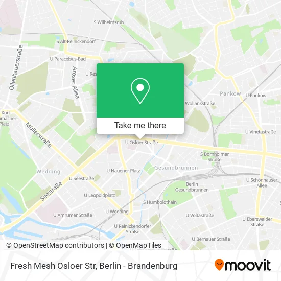 Карта Fresh Mesh Osloer Str