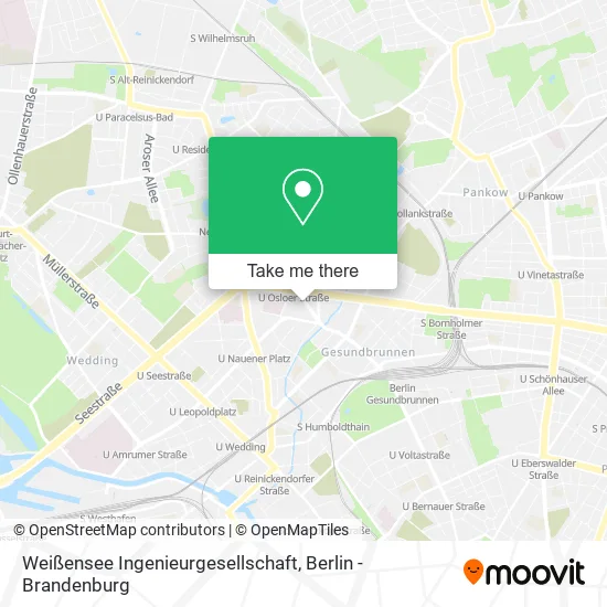 Карта Weißensee Ingenieurgesellschaft