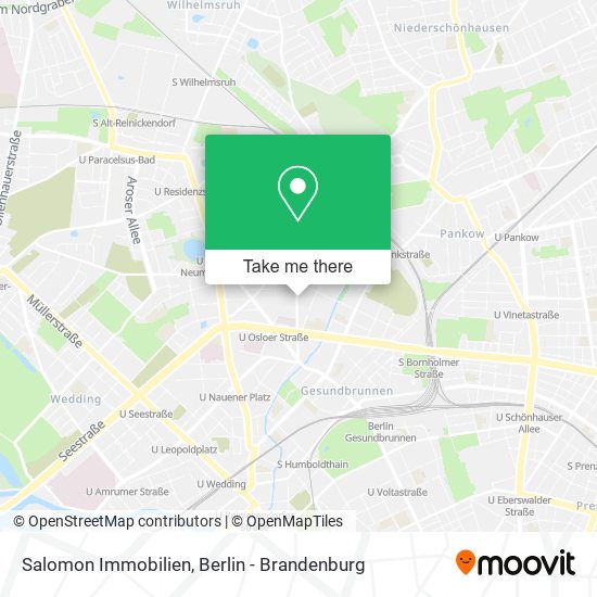 Salomon Immobilien map