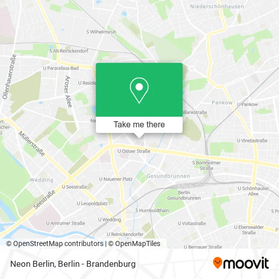 Карта Neon Berlin