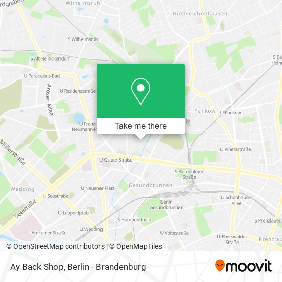 Ay Back Shop map