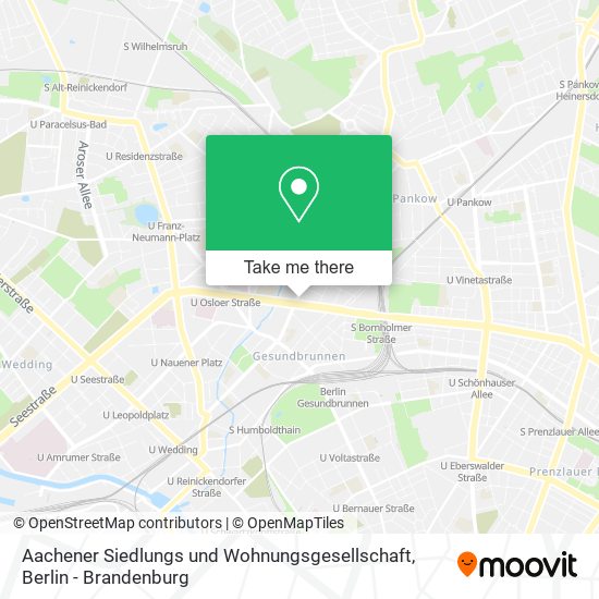 Aachener Siedlungs und Wohnungsgesellschaft map