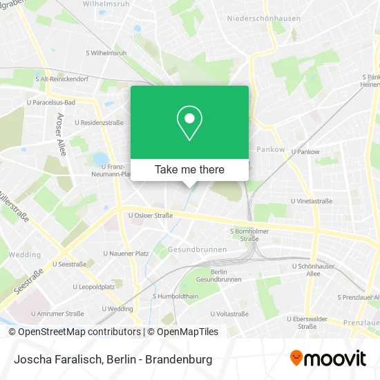 Joscha Faralisch map