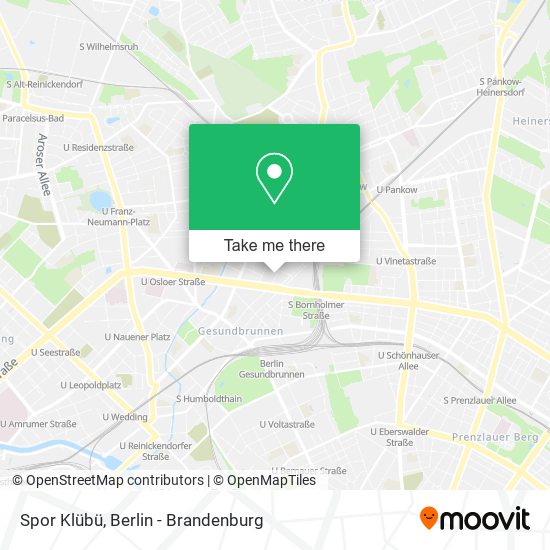 Spor Klübü map