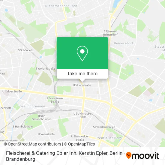 Карта Fleischerei & Catering Epler Inh. Kerstin Epler