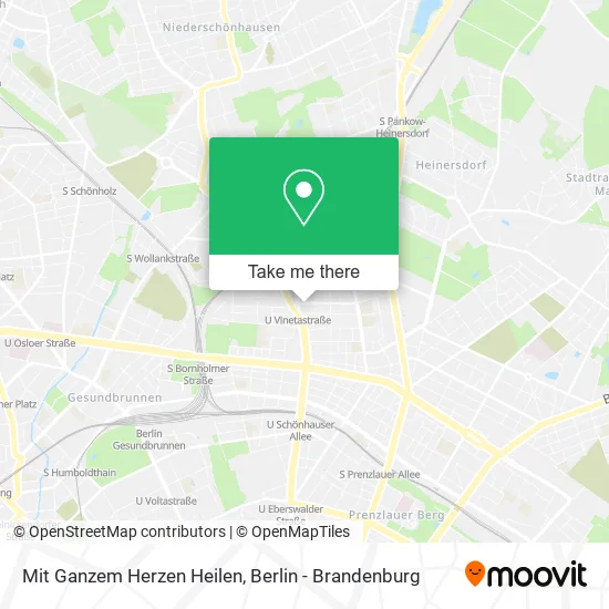 Карта Mit Ganzem Herzen Heilen