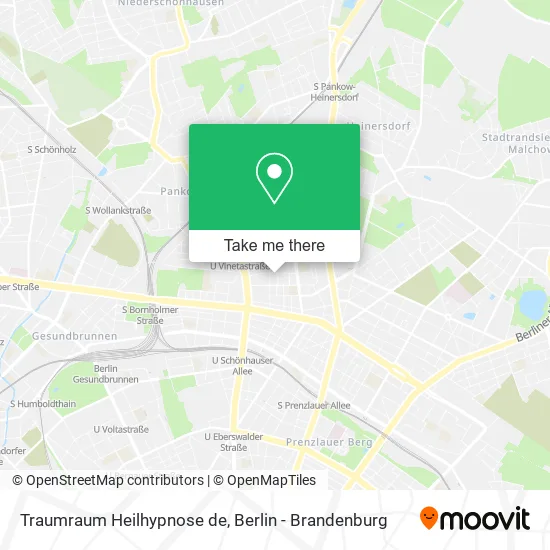 Карта Traumraum Heilhypnose de