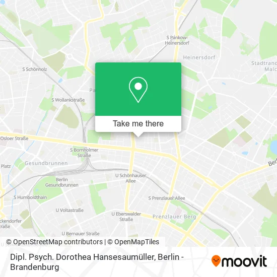 Карта Dipl. Psych. Dorothea Hansesaumüller