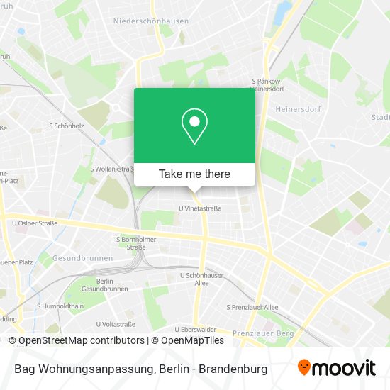 Bag Wohnungsanpassung map