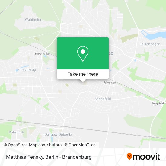 Matthias Fensky map