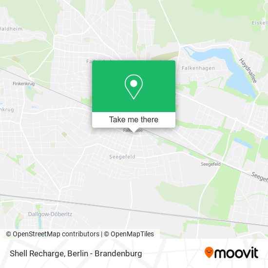 Shell Recharge map