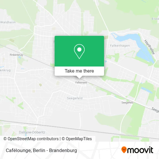 Cafélounge map