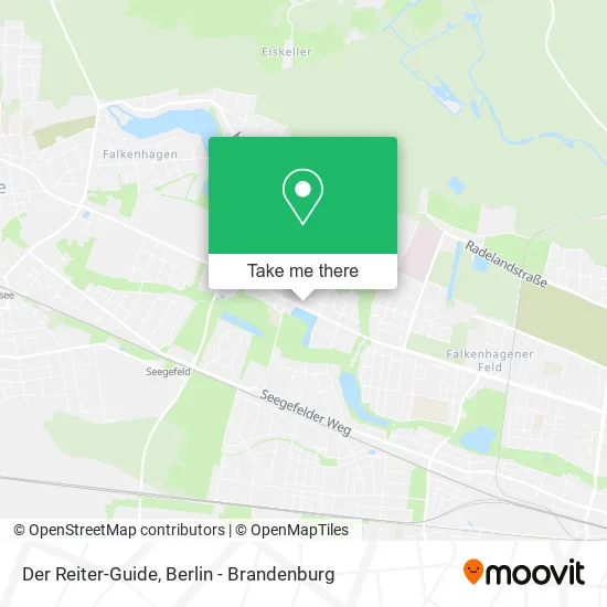 Карта Der Reiter-Guide