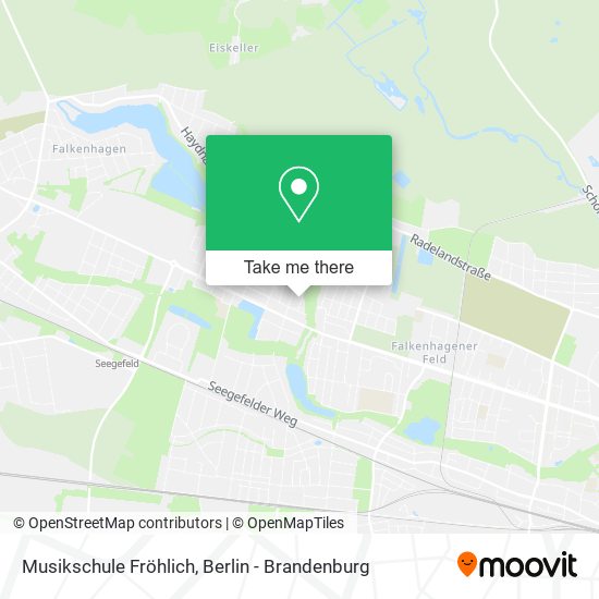 Musikschule Fröhlich map