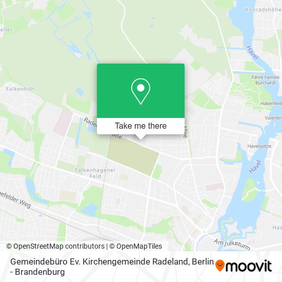 Gemeindebüro Ev. Kirchengemeinde Radeland map