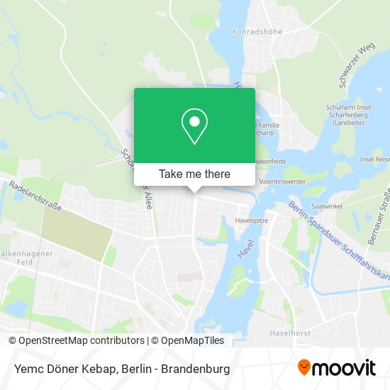 Yemc Döner Kebap map